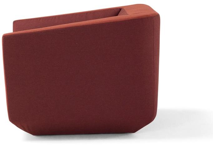 AMURA Кресло из ткани с подлокотниками Panis sun-id-1451423 - Вид №2