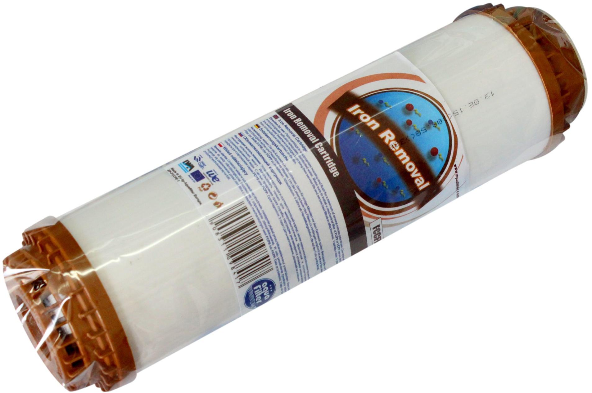 Картридж для обезжелезивания воды 10SL (засыпка Birm и Corosex) "Aquafilter" FCCFE, 684 