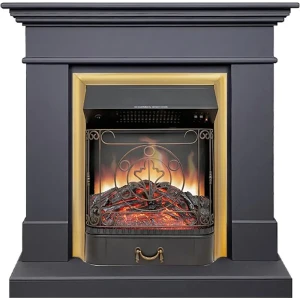 Каминокомплект Royal Flame California STD SFT разборный Majestic FX Brass 1.5 кВт цвет серый графит