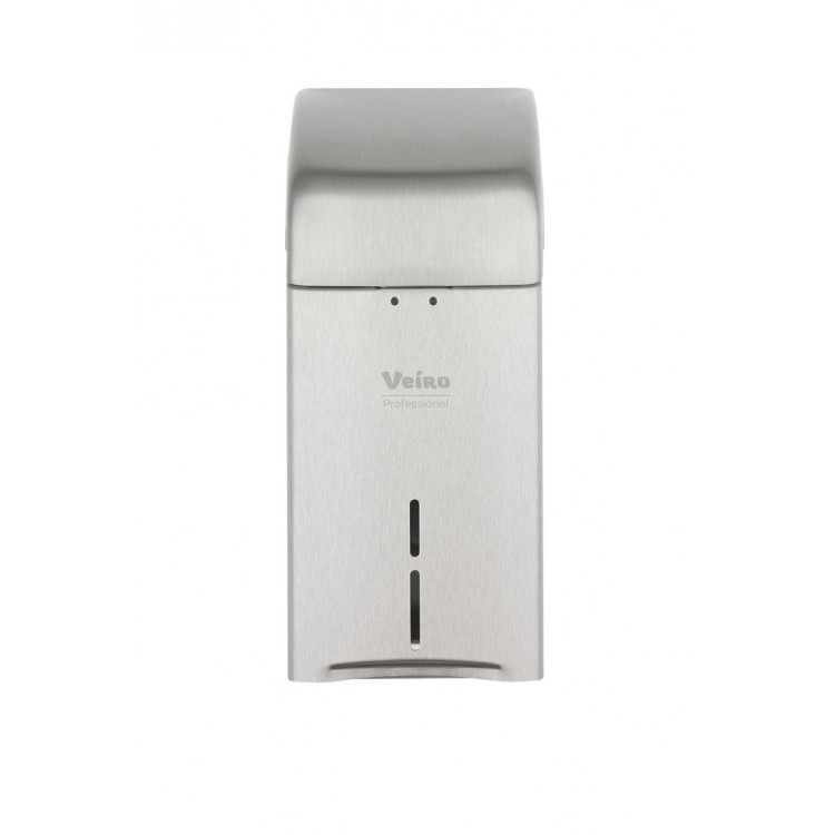 L-ONE Steel Veiro Диспенсер для туалетной бумаги Нержавеющая сталь Veiro Professional L-ONE Steel Металлик металлик  - Вид №2