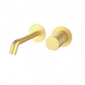 75535757 PREMIUM Матовый Gold Умывальник смеситель Матовое Золото GRB MIXERS