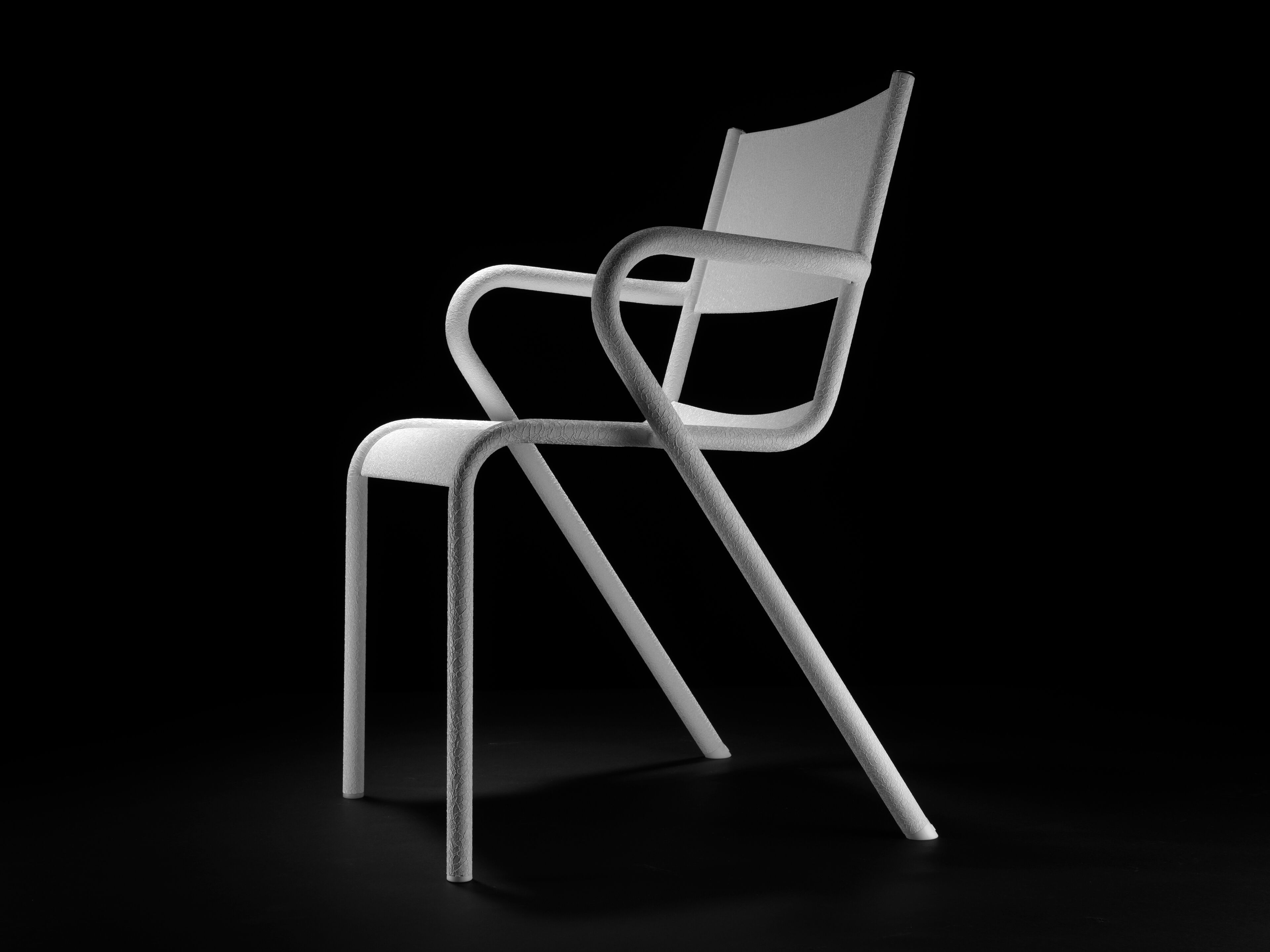 Алюминиевый стул с подлокотниками PF Stile V12 ARCH-00014410