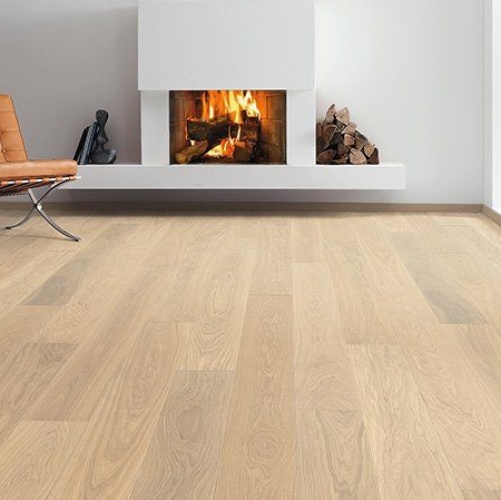 Паркетная доска Haro 4000 Series Top connect белый Эксклюзив Дуб Селект с брашью (Текстурированная) 2200х180 мм 531679 - Вид №5