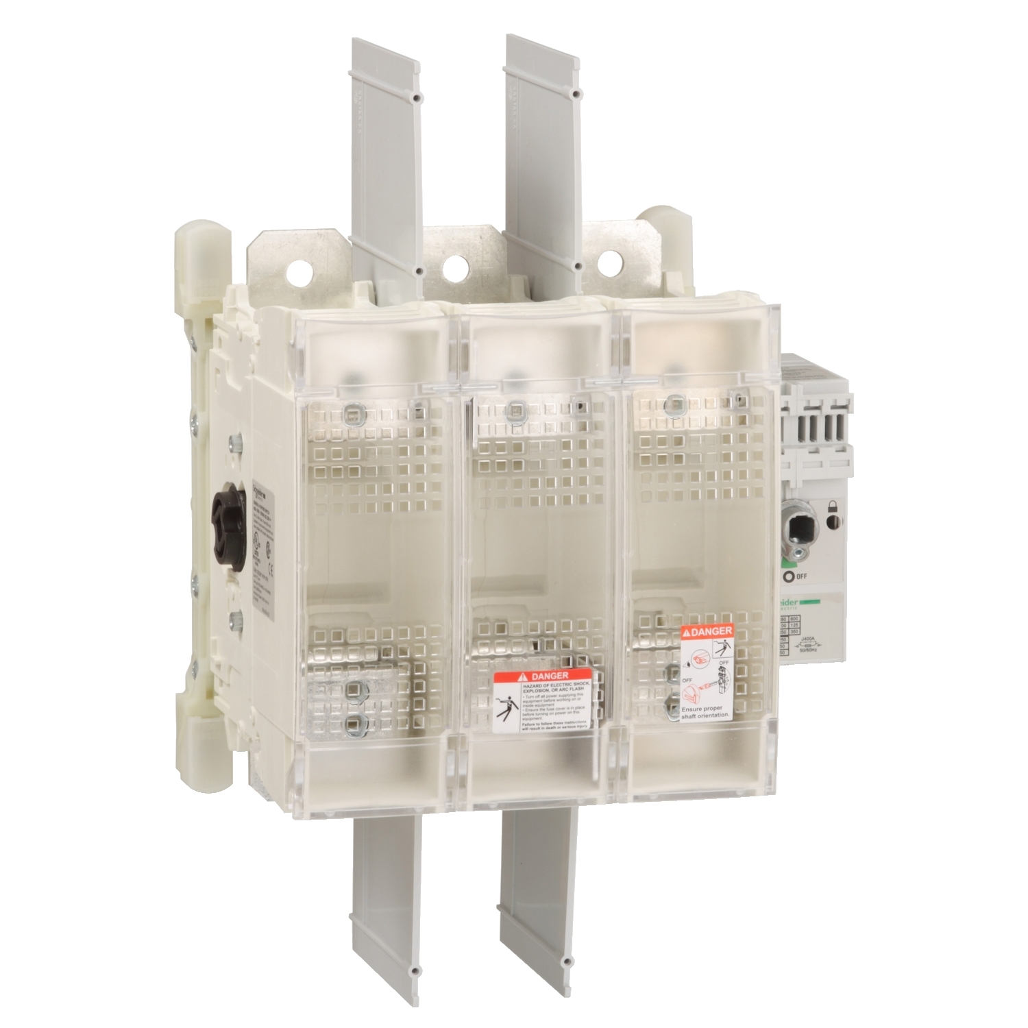 GS2QU3N ВЫКЛЮЧАТЕЛЬ-РАЗЪЕДИНИТЕЛЬ-ПРЕДОХРАНИТЕЛЬ 3X 400A J 600V Schneider Electric TeSys 