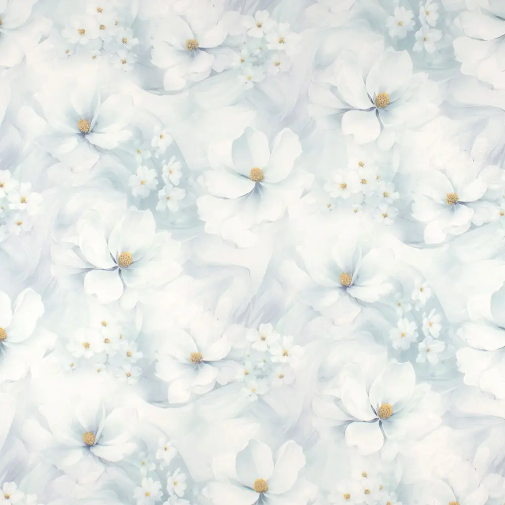 Обои флизелиновые Belvinil Апрель голубые 1.06 м 1053-71 STLM-2075738 - Вид №1