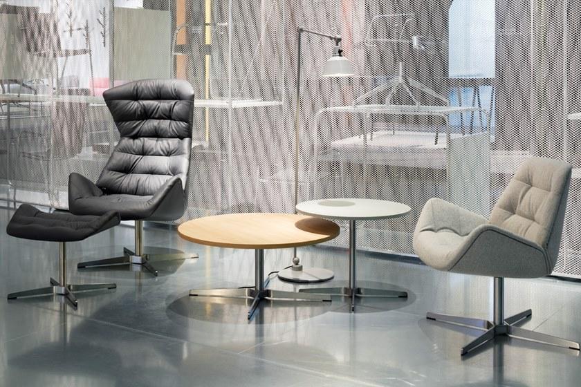 Thonet Круглый журнальный столик с основанием 4 звезды 1808 sun-id-1401970 - Вид №3