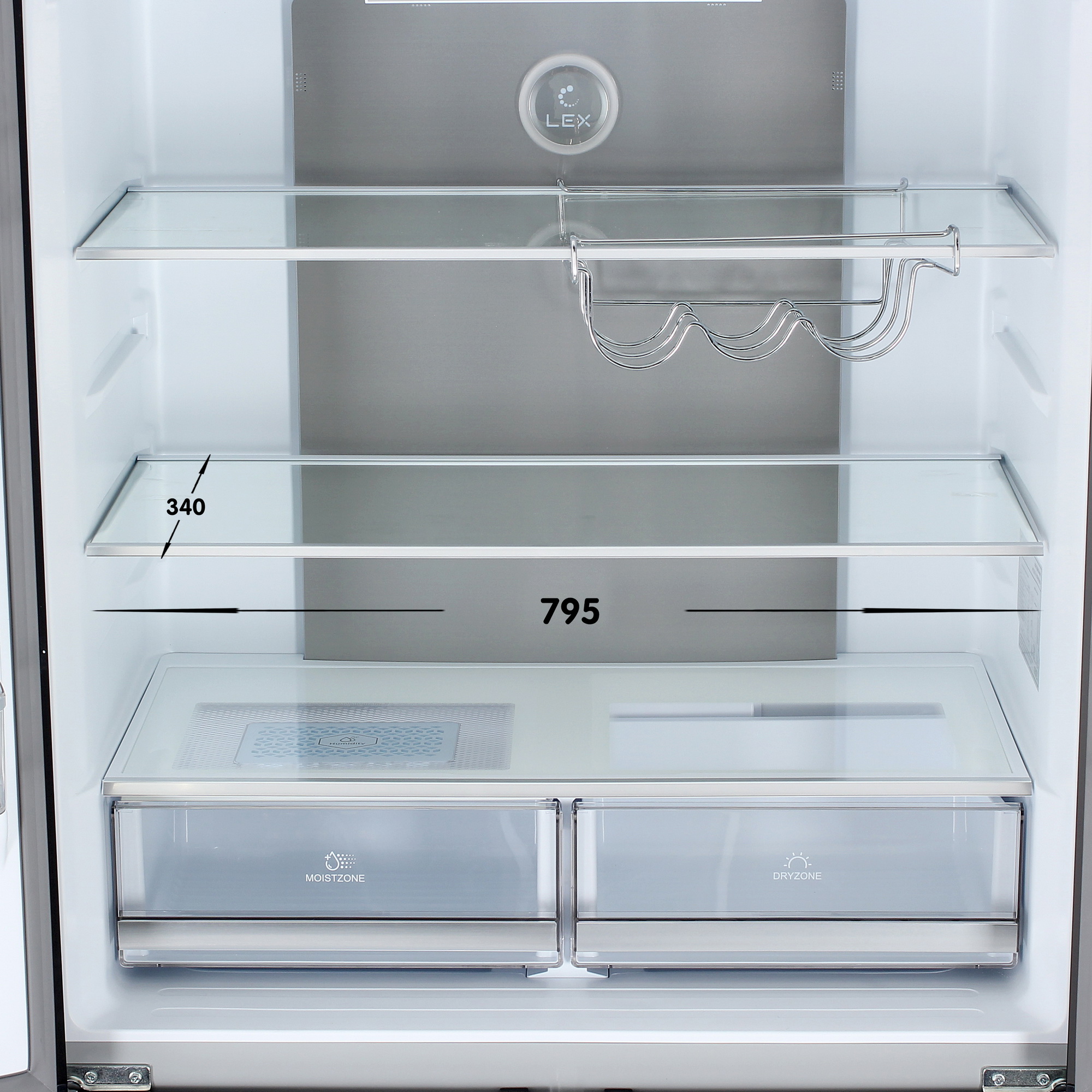 9009746 Холодильник многодверный   LEX LCD505BLID черный STDN-0151320 - Вид №8