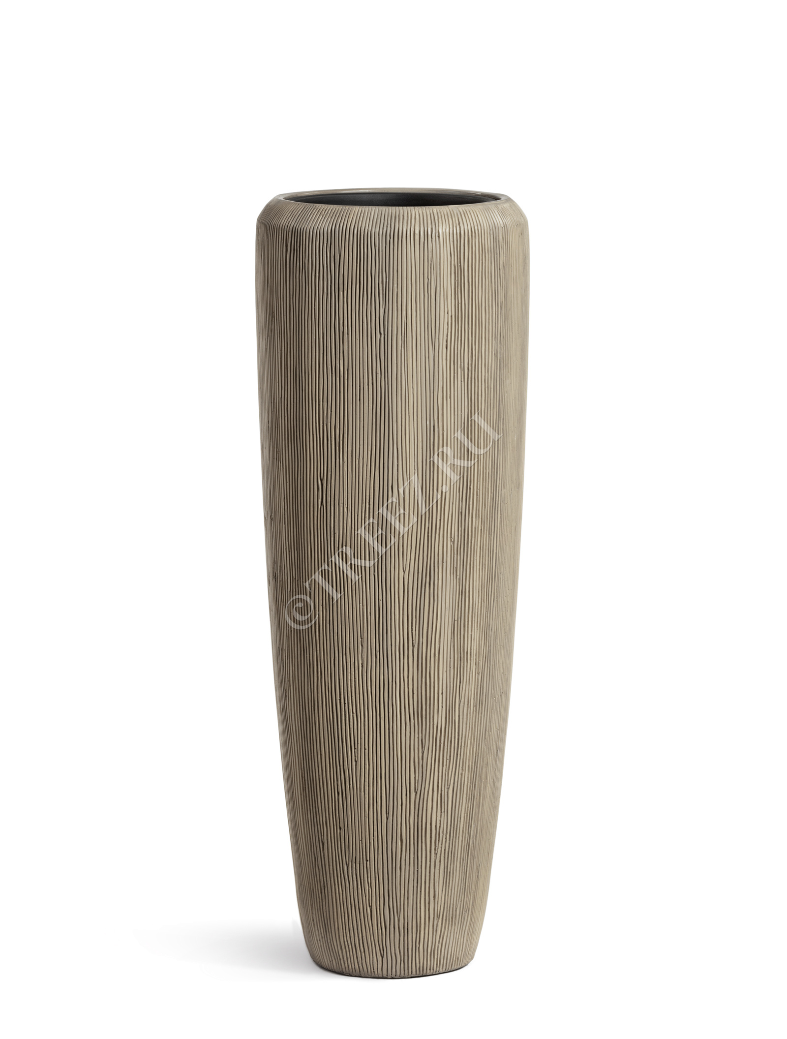 41.3321-06-049-BB-075 Кашпо  Effectory - серия Wow - Высокий конус Design - Капучино Цветочная коллекция  - Вид №3