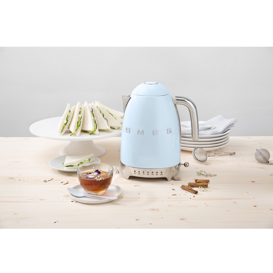 Чайник электрический Smeg с регулируемой температурой, черный KLF04BLEU - Вид №1