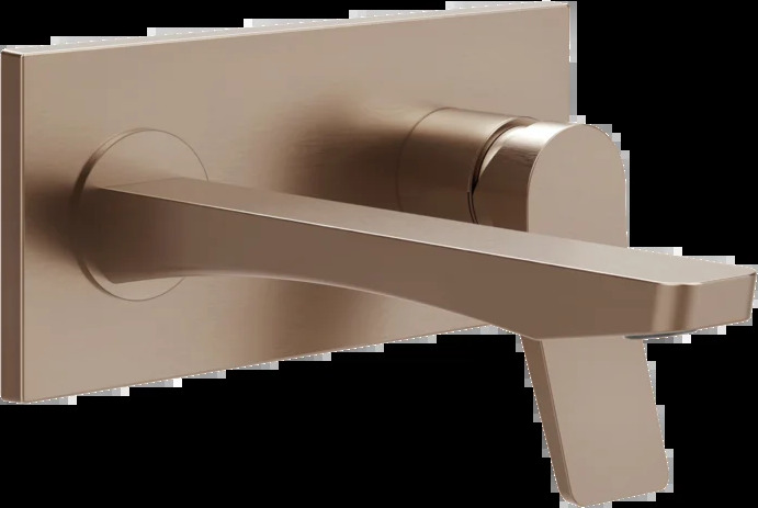 Смеситель для умывальника 59089 708 Gessi Rilievo МЕДНЫЙ МАТОВЫЙ PVD
