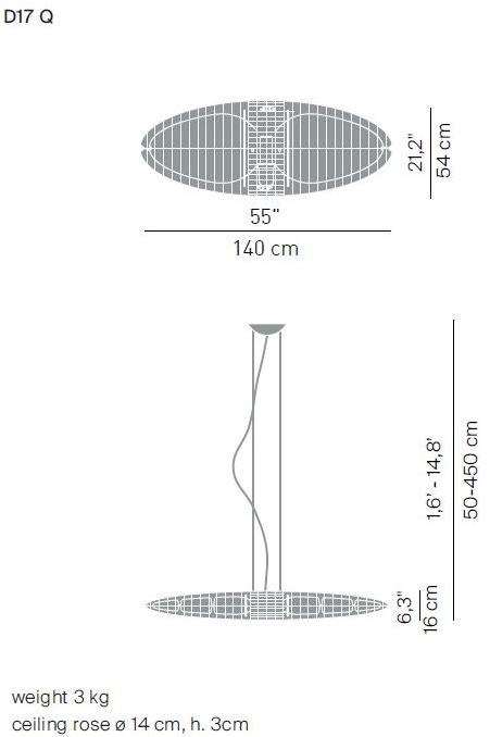 LUCEPLAN Светодиодный подвесной светильник из алюминия Titania sun-id-1477176 - Вид №3