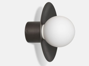 Аппликация из матового стекла