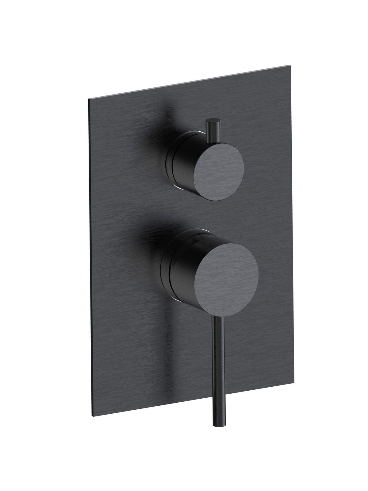 Смеситель для душа с 2 отверстиями из нержавеющей стали с пластиной Rubinetterie Frattini Pepe XL 316 ARCH-00134505 - Вид №1