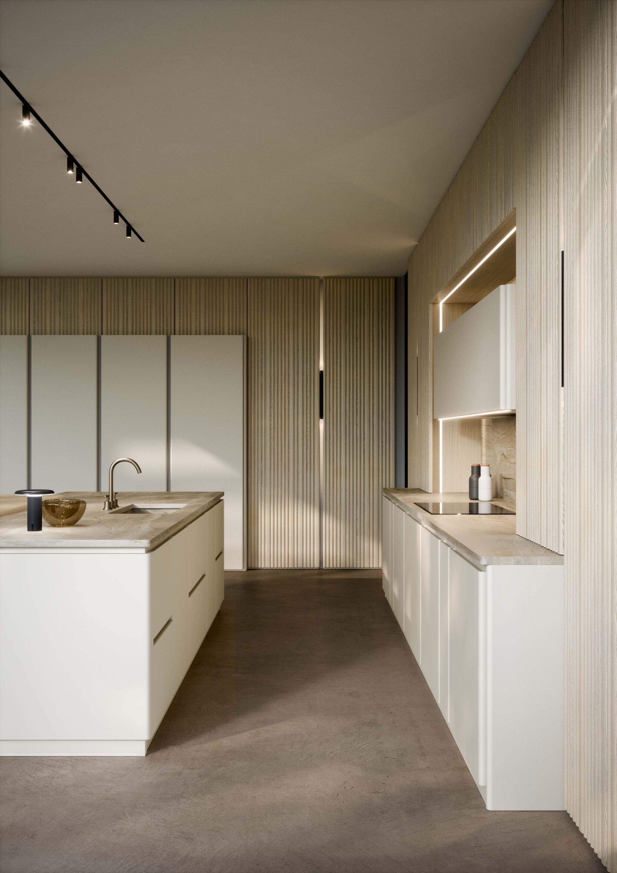 Деревянная кухня с островом L'Ottocento LEVANTE ED ETESIA ARCH-00013752