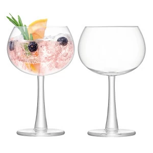 Набор из 2 круглых бокалов 420 мл Gin LSA INTERNATIONAL GIN 00-3863017 Прозрачный