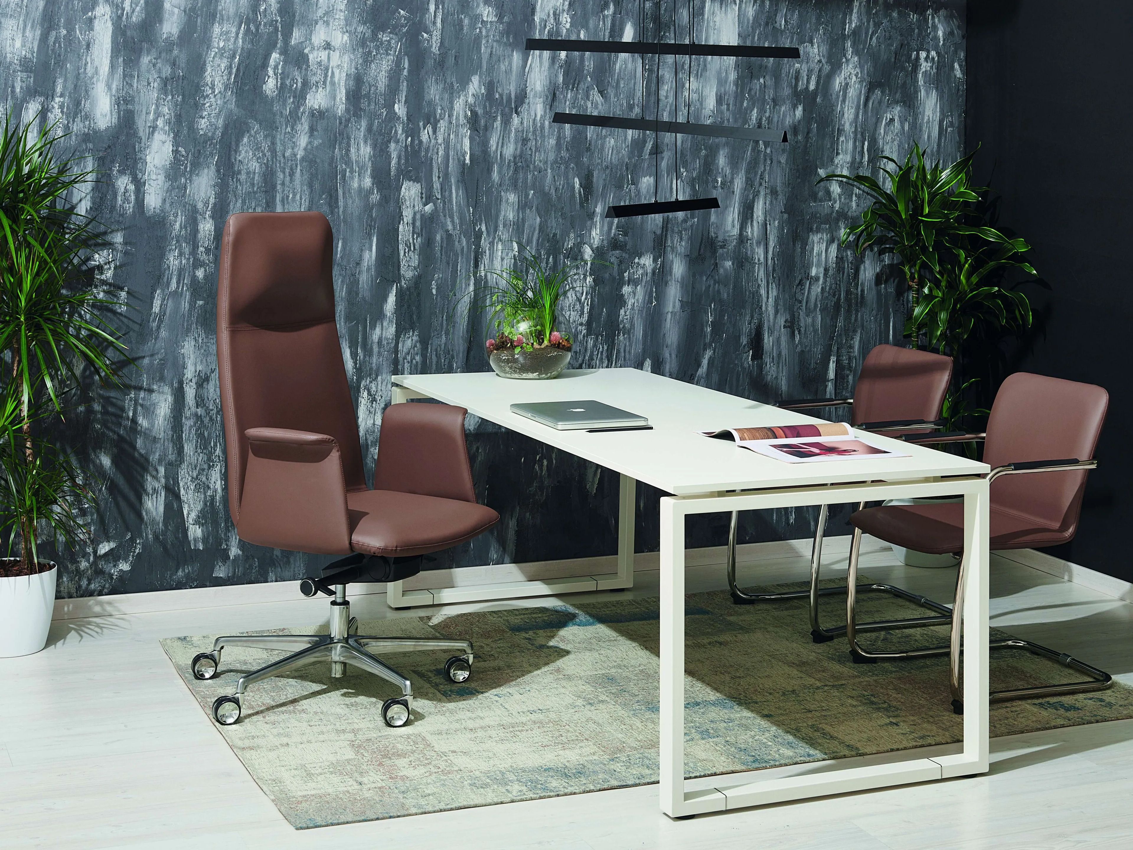 5-спицевое вращающееся офисное кресло с высокой спинкой AP Factor Гавана ARCH-00104706 - Вид №3