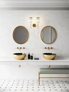 885151 Накладная раковина на столешницу  овальная GSI ceramica