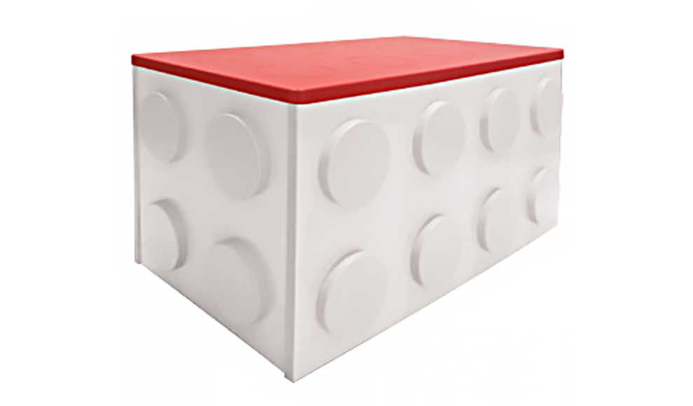 Ящик для игрушек "Леголенд" МАНДАРИН ЛЕГОЛЕНД 179564 Белый Santreyd  - Вид №1