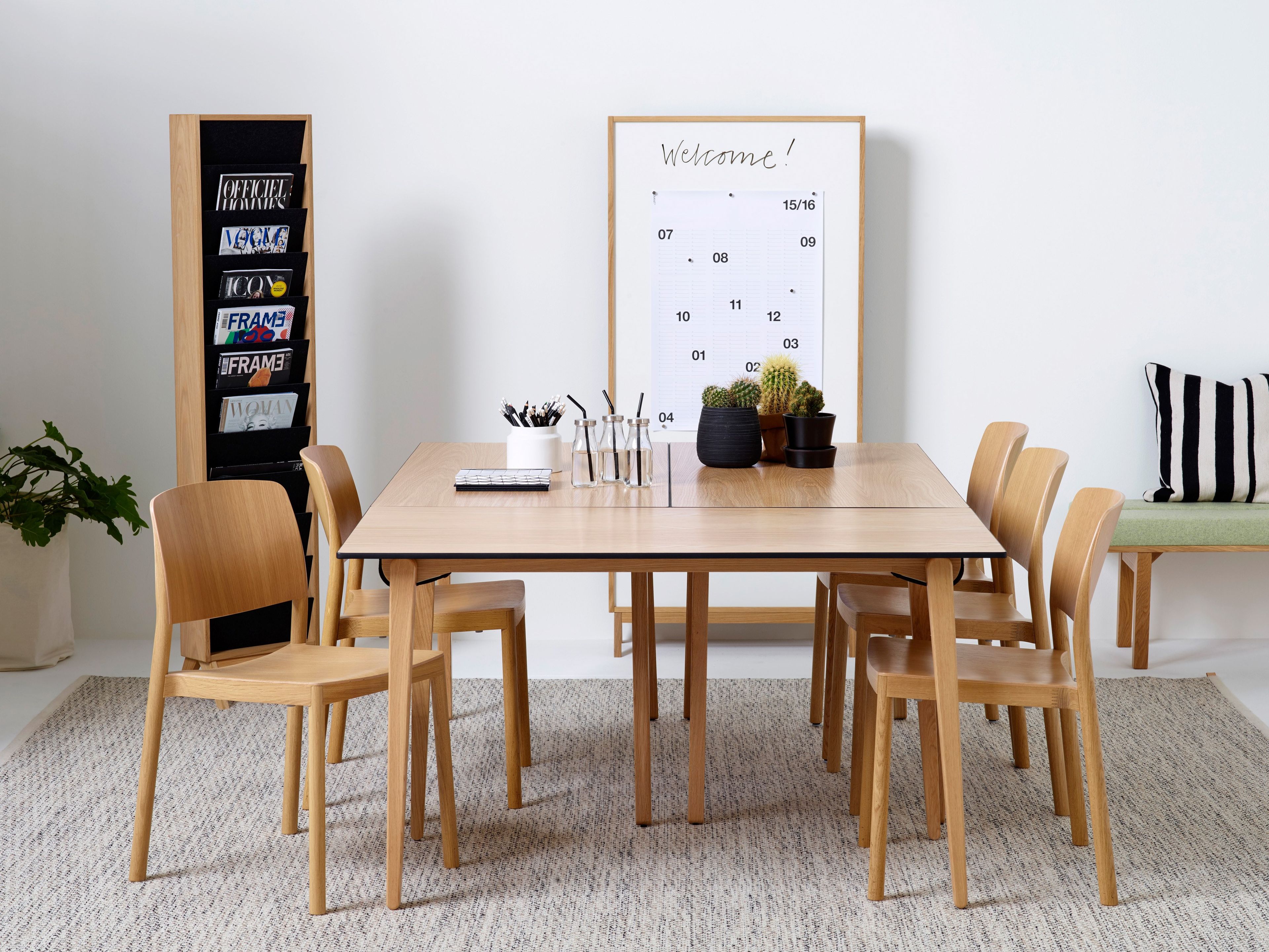 Деревянный прямоугольный складной стол Karl Andersson PRESS ARCH-00106893