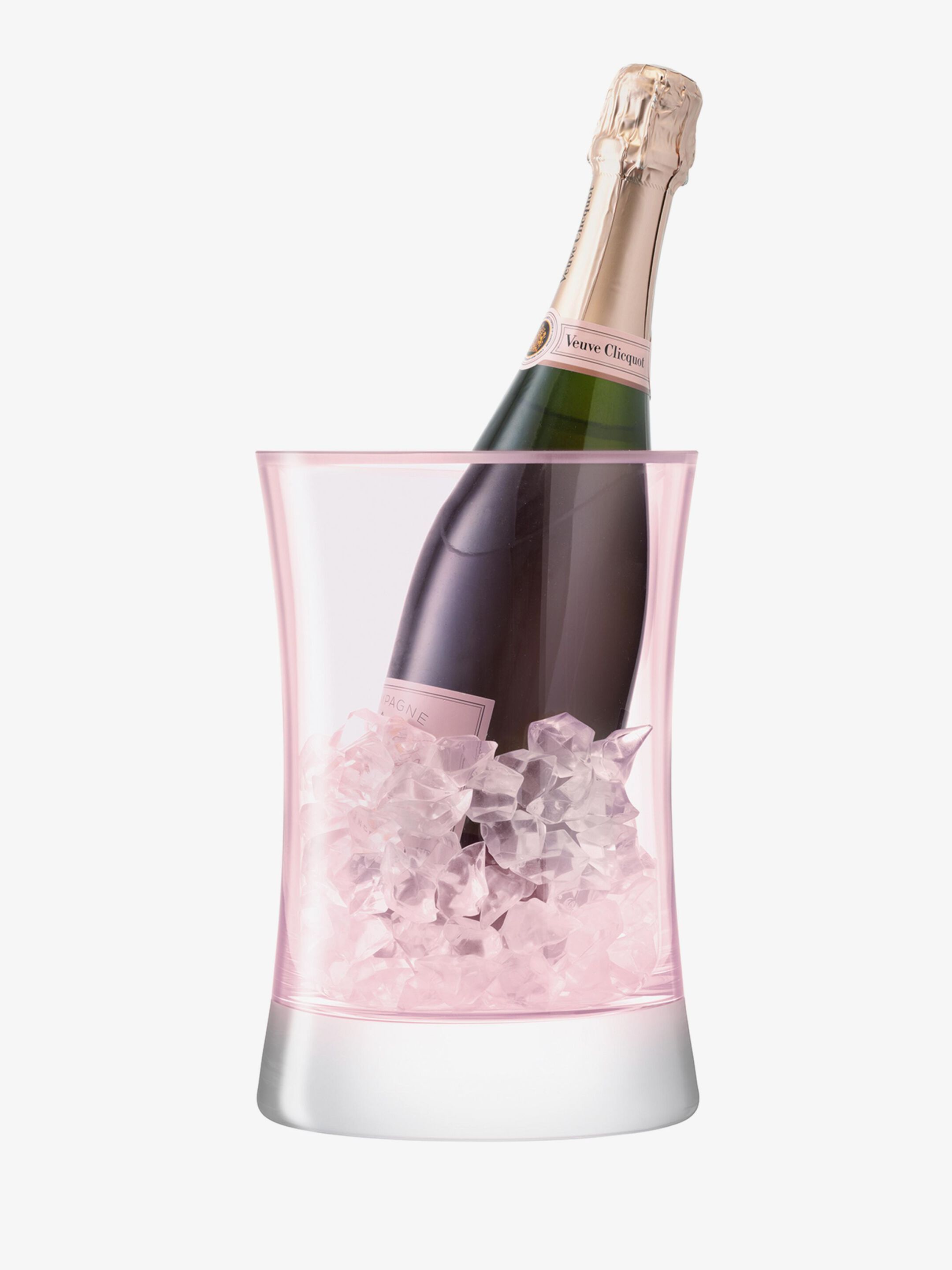 Набор ведра для льда и флейты из дутого стекла LSA Moya ARCH-00023615 - Вид №1