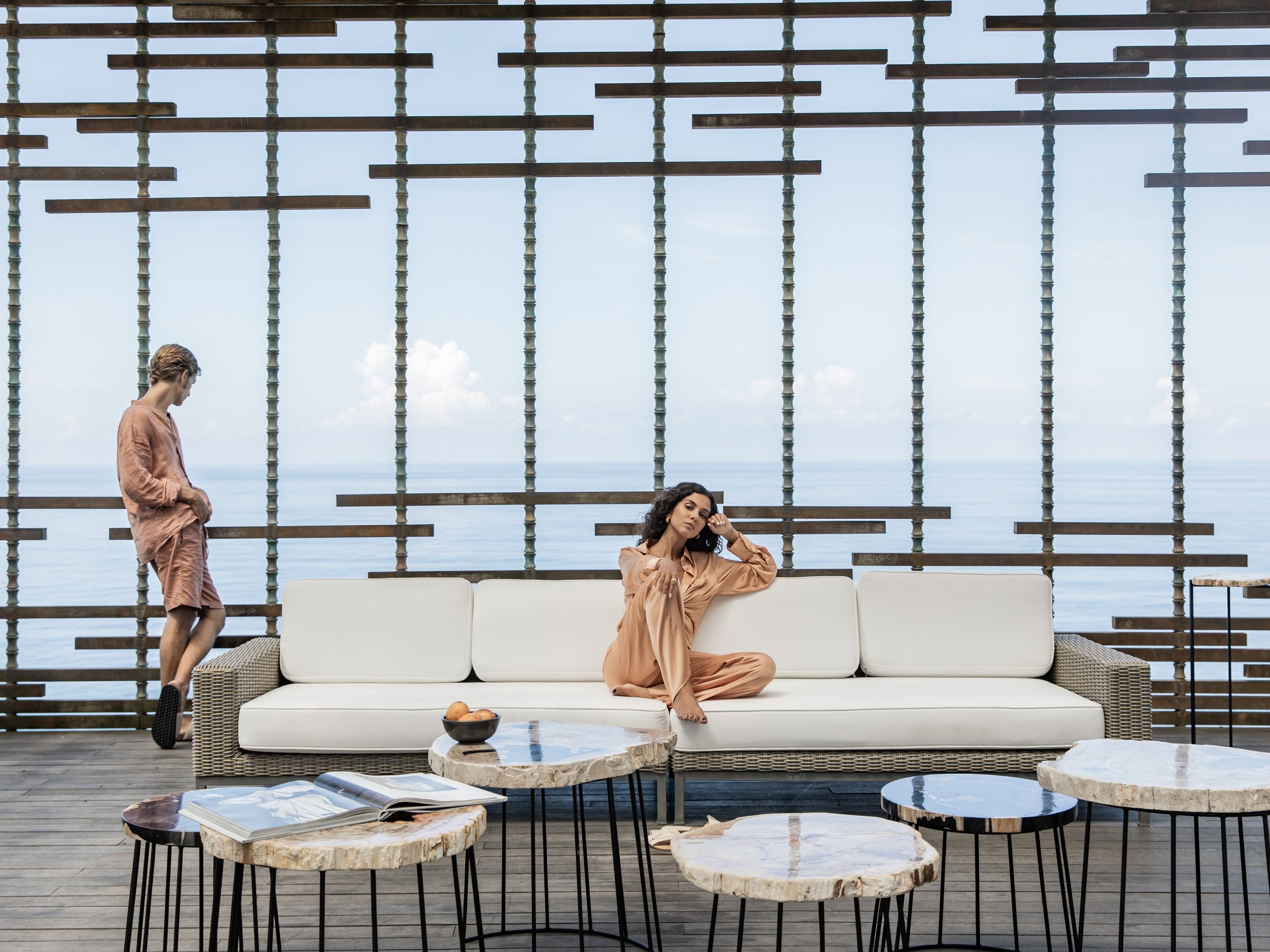 2-местный тканевый садовый диван cbdesign Опера ARCH-00127782 - Вид №5