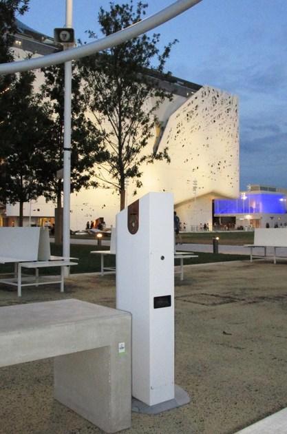 A.U.ESSE Пепельница для общественных мест из нержавеющей стали  1101009  - Вид №3