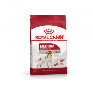 Т00021225 Корм для собак Size Medium Adult для средних пород от 12 месяцев до 7 лет сух.15кг ROYAL CANIN