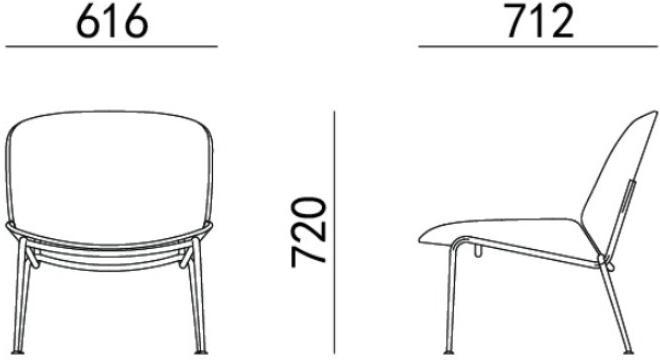 HC28 Cosmo Мягкое кожаное кресло  32f010  - Вид №2