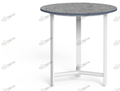 Talenti Круглый садовый стол из керамогранита Riviera Rivtct50