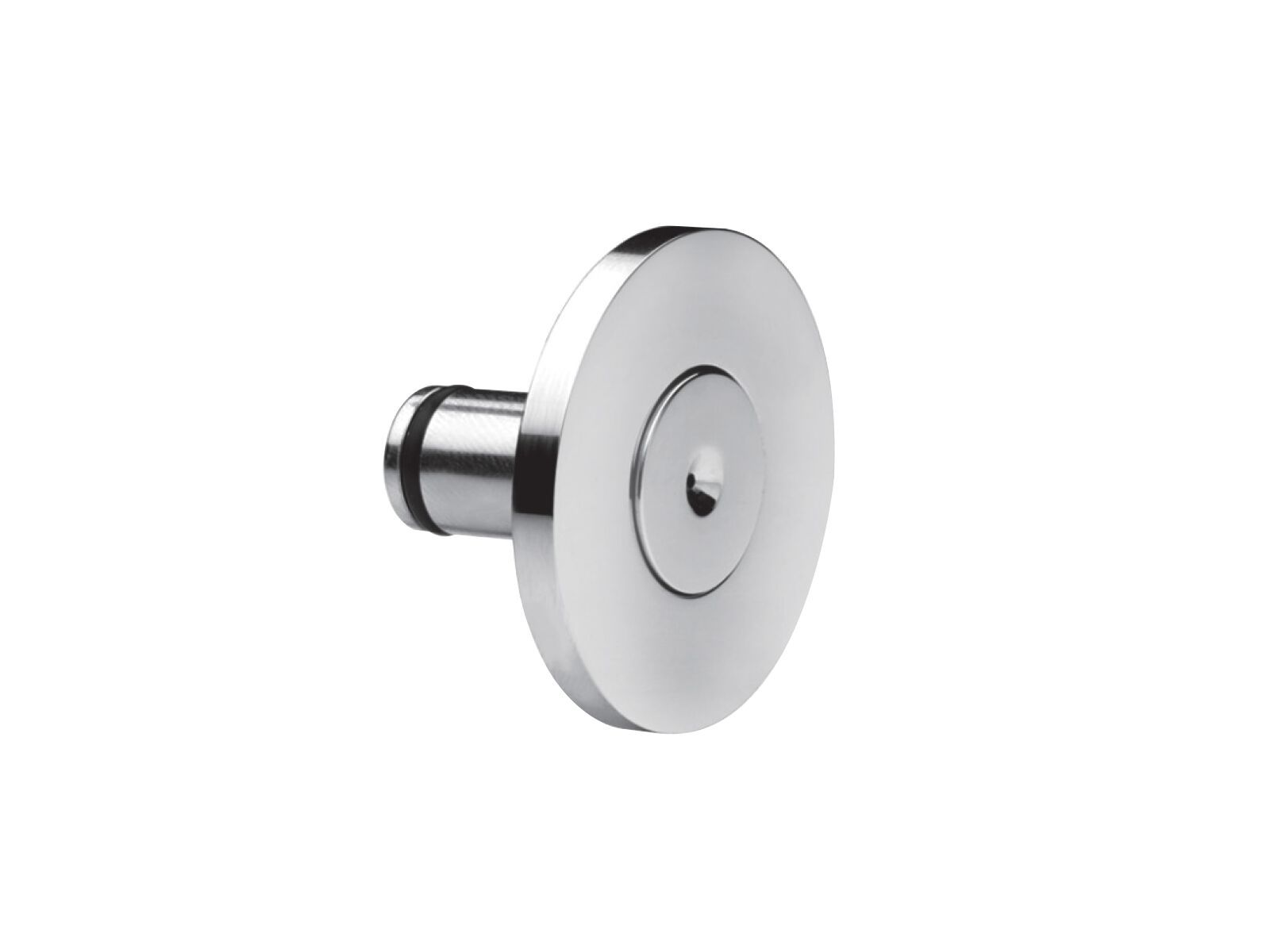 Хромированная латунная встраиваемая боковая насадка для душа Aquademy Bjet ARCH-00052355 - Вид №1