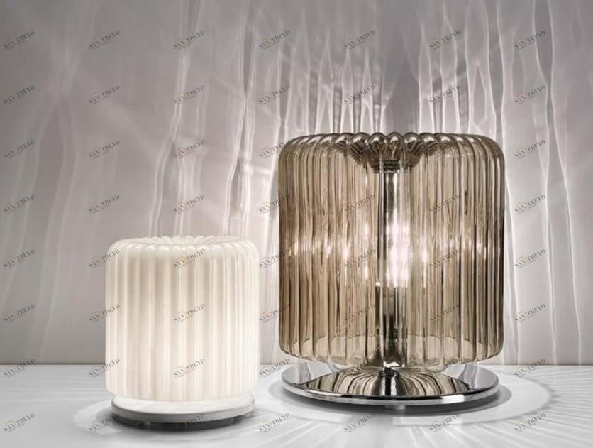 Sylcom Настольная лампа из стекла Mask 0128/0129