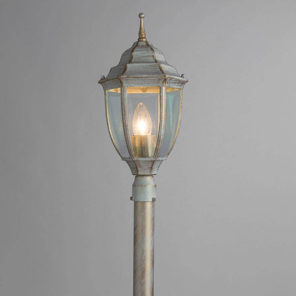 Уличный светильник белый 110 см Arte Lamp Pegasus A3151PA-1WG ARTE LAMP ФОНАРЬ 00-3898684 Белый  - Вид №2