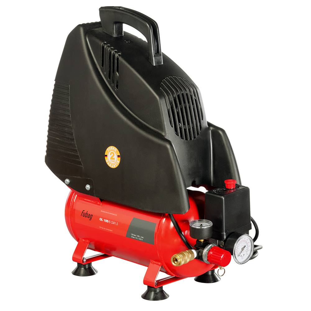 Компрессор поршневой безмасляный Fubag OL 195/6 CM1.5 9174392 STDN-0000491