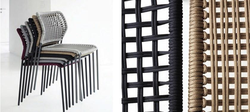 Tonon Штабелируемый веревочный стул Corda 162 - Вид №5