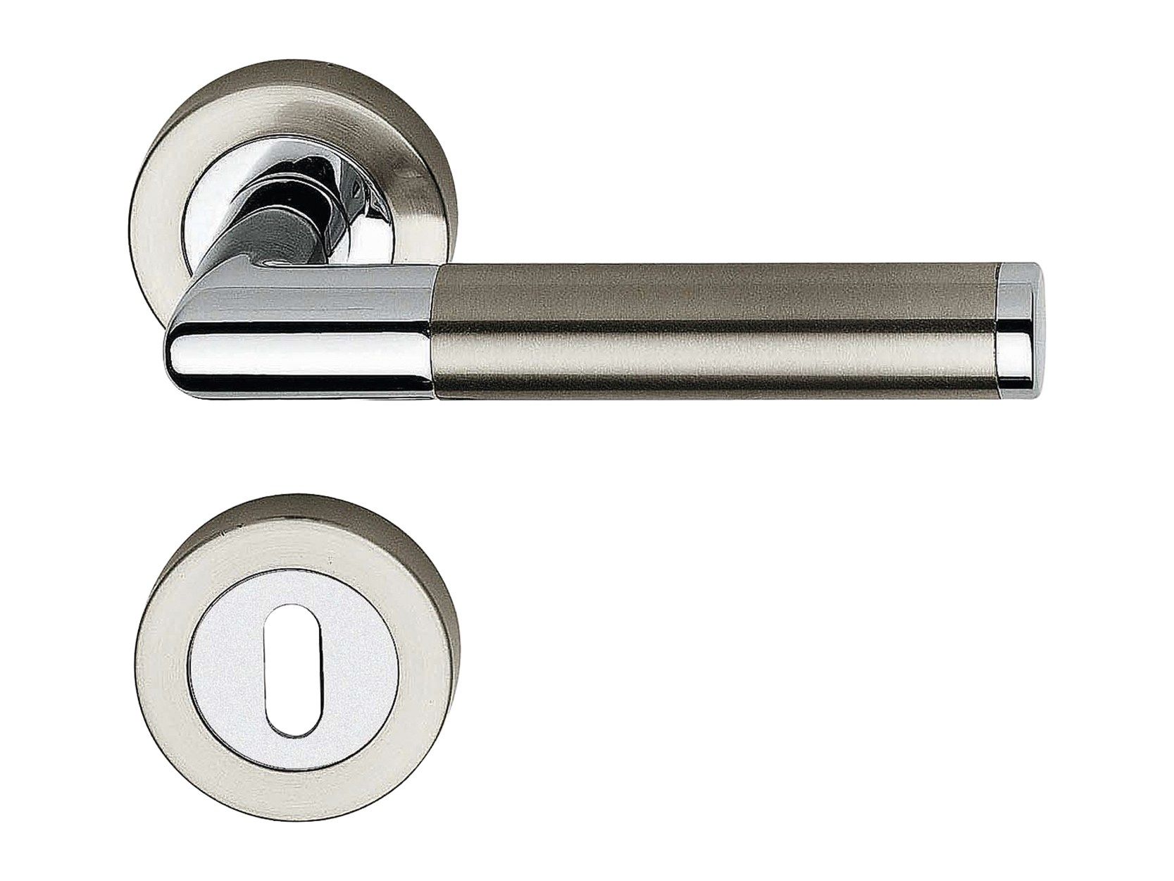 Классическая латунная ручка на розетке с насадкой LINEA CALI' Karina ARCH-00043898 - Вид №1