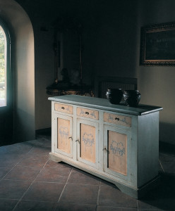 R-1881 Tifernoit Фасонный буфет 3 ящика, 3 дверцы Soggiorno