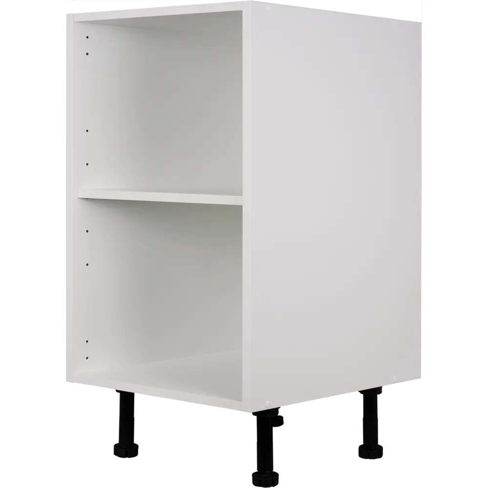 Каркас напольный угловой скошенный 40х56х70 см, ЛДСП, цвет белый DELINIA STLM-2139185