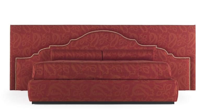 ETRO Home Interiors Кровать king size из ткани с мягким изголовьем sun-id-1387460 - Вид №2