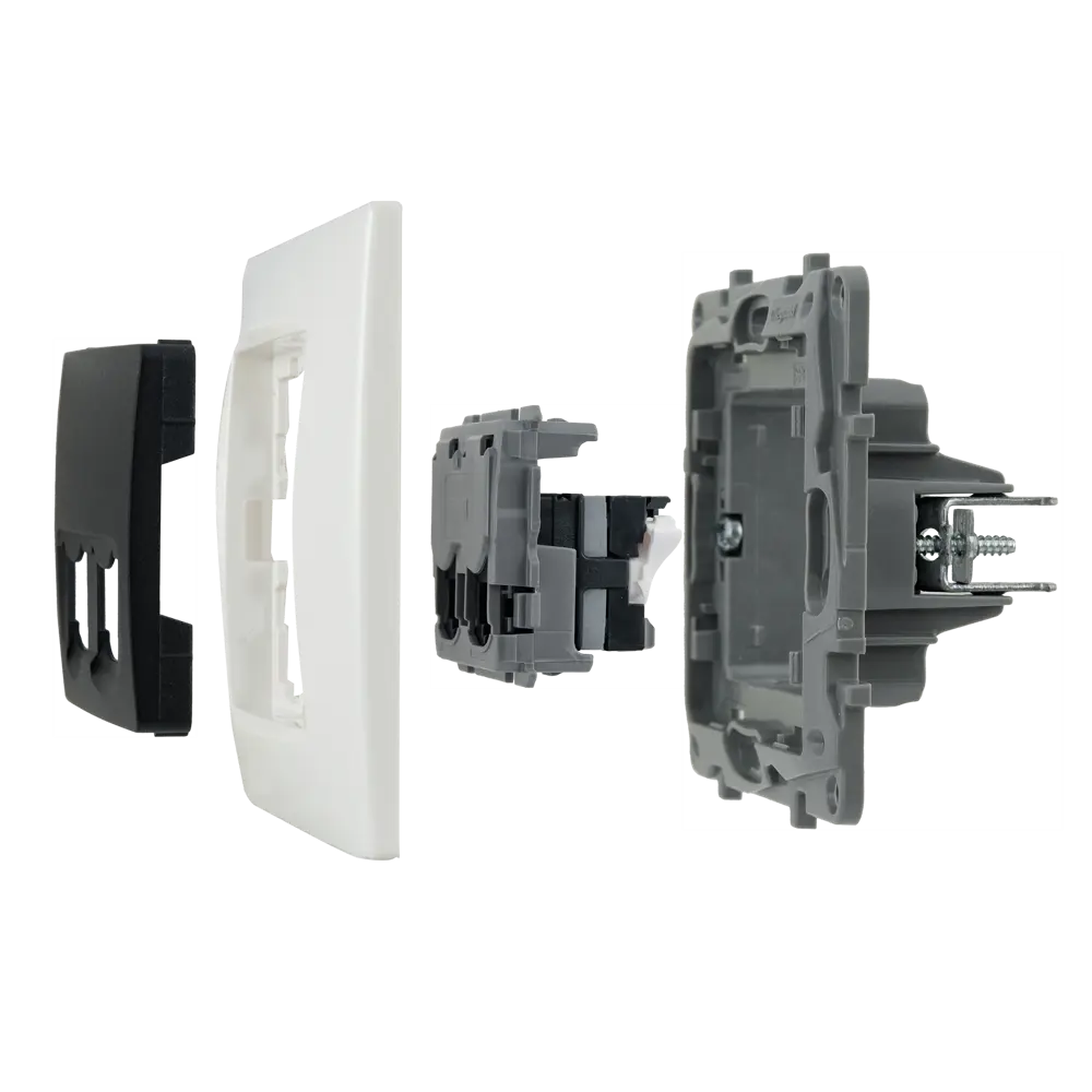 Компьютерная розетка Legrand RJ45 Cat 5e антрацит для локальных сетей 82496844 Etika STLM-0028738 - Вид №6