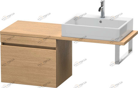 DS532305252 DuraStyle Шкафчик для компактной консоли Европейский дуб, декор Duravit