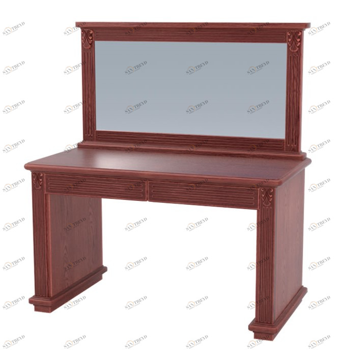 Трюмо с зеркалом и ящиком ясень, красное дерево Палермо Light DREAMLINE ПАЛЕРМО 176785 Коричневый