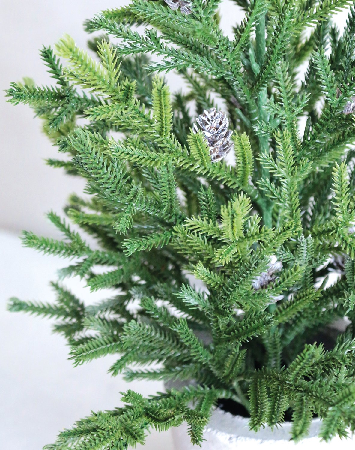 1113 883 a3 Кипарисовик искусственный 'mini' в горшке, 50 см, зелёный H-andreas  - Вид №2