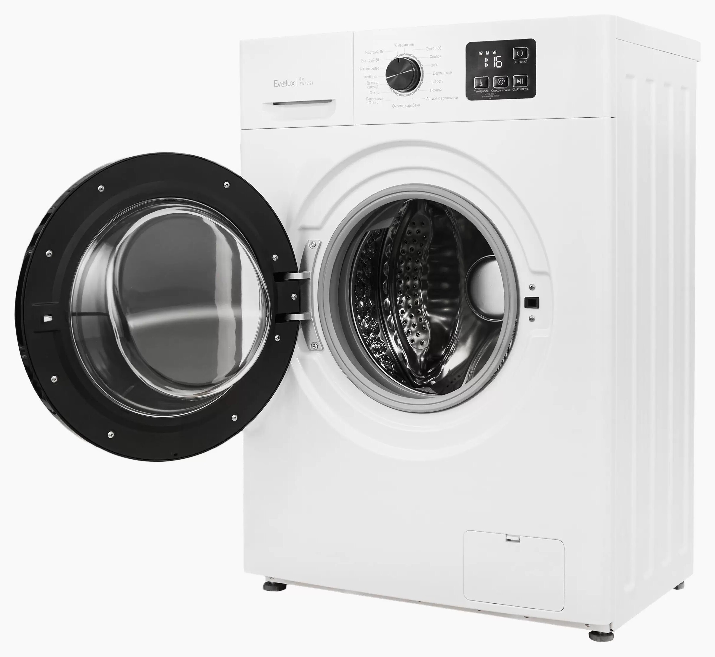 9074867 Стиральная машина Evelux EW 46121 белый STDN-0122187 - Вид №6