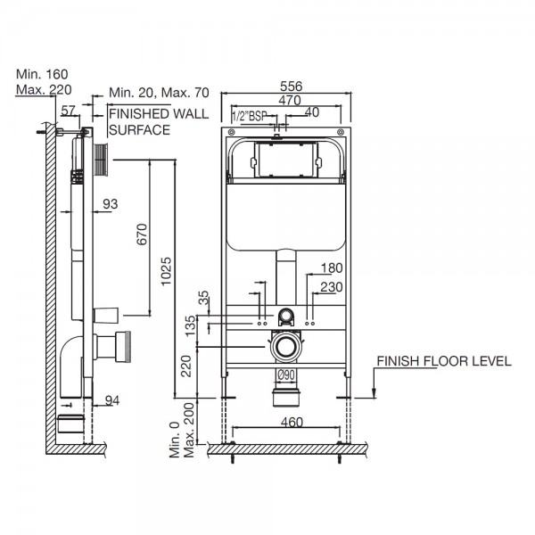 APC-WHT-5012500FS Бачок для унитаза Artize  Белый  - Вид №1