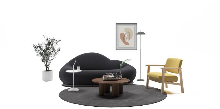 Grado Design Кресло с подлокотниками из дерева и ткани  Wid-ch-lg  - Вид №8