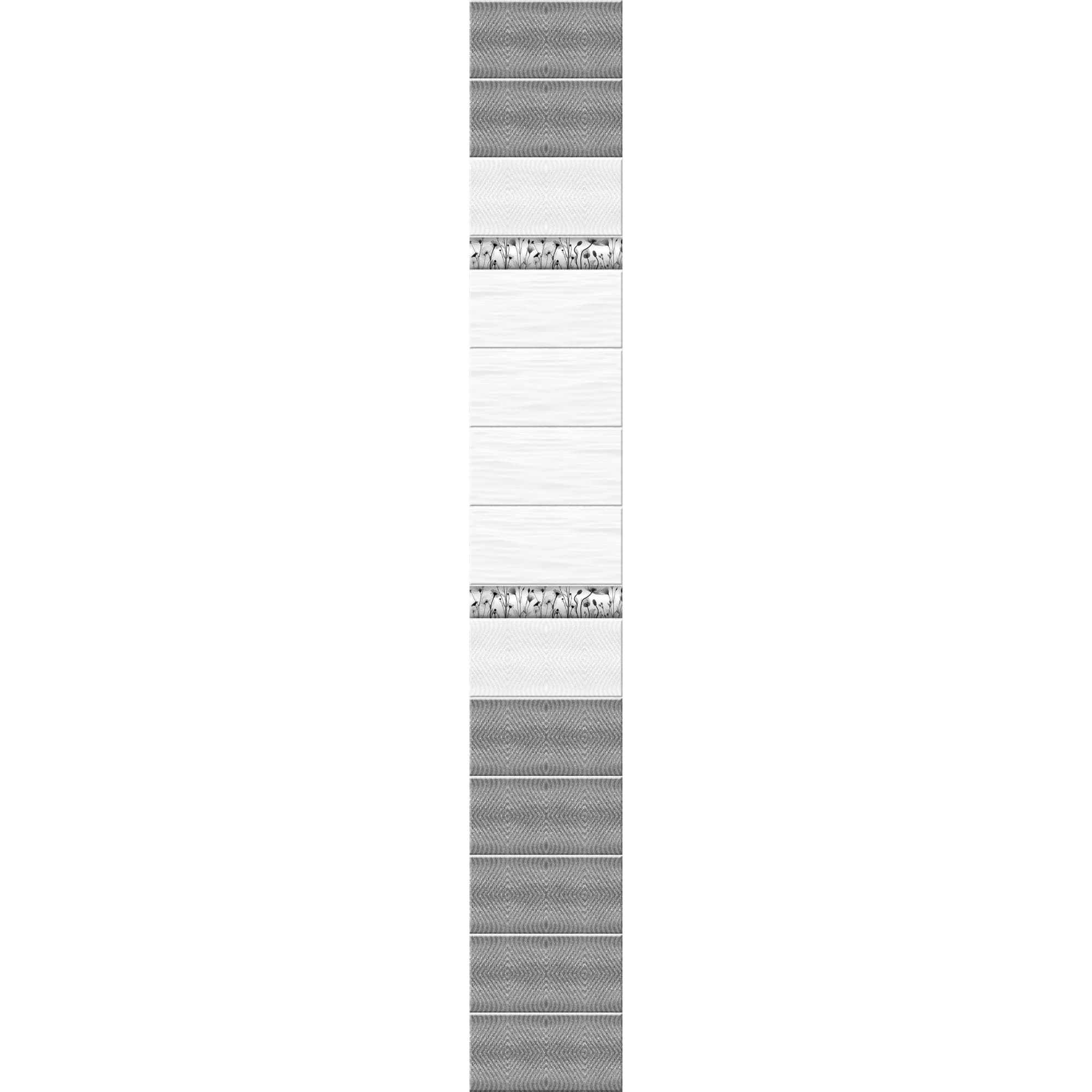 18759488 Панель ПВХ Нимфея фон 8 мм 2700х375 мм 1.013 м² Santreyd  - Вид №2