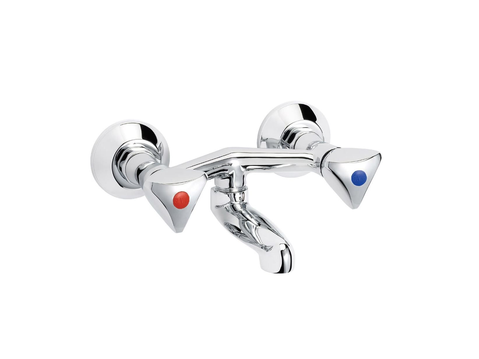 Настенный смеситель для ванны с 2 отверстиями rvb ARCH-00082400 - Вид №1