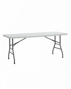 Стол обеденный складной пластиковый белый 180х75 см "Кейт" STOOL GROUP  00-3958663 Белый