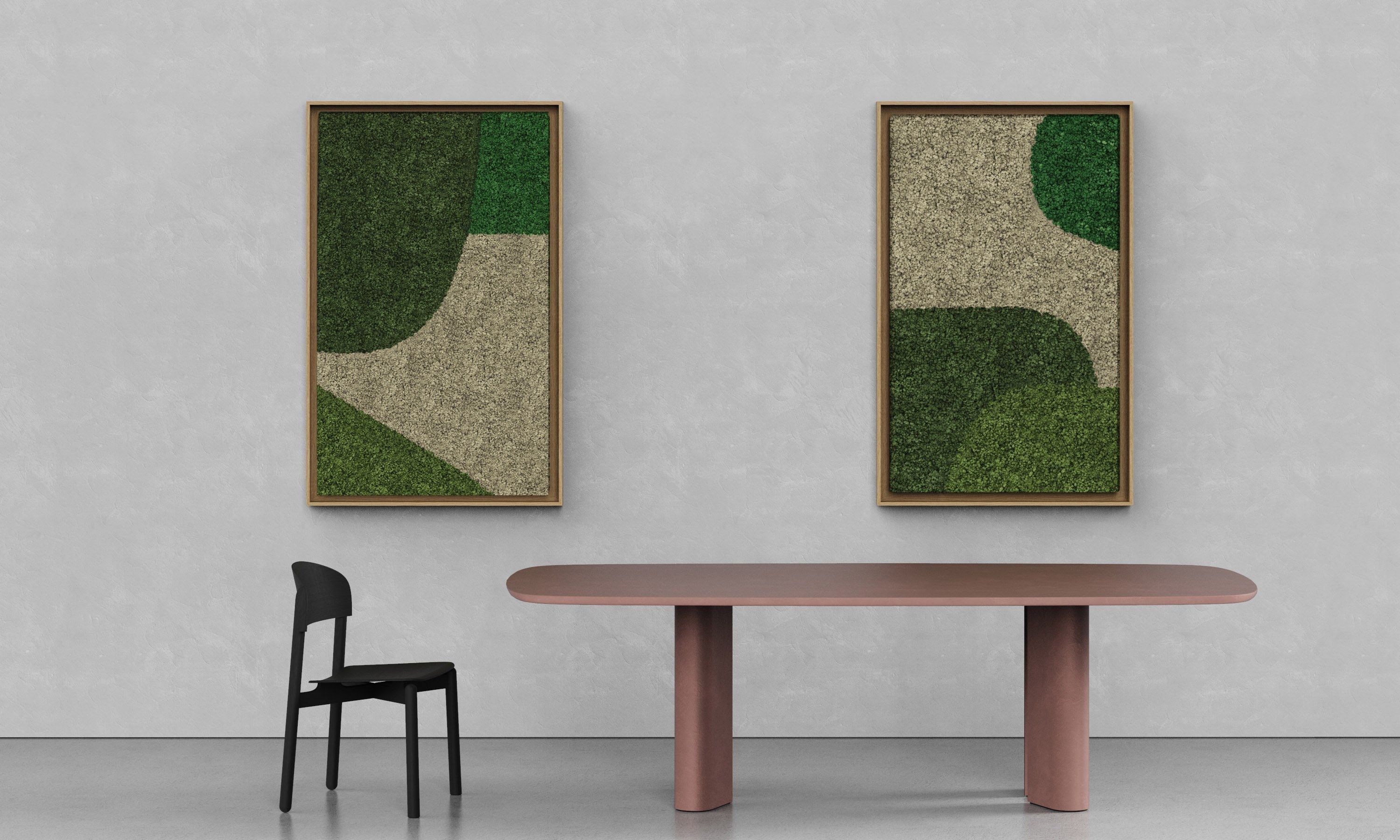 Акустическая панель из мха GREENMOOD FRAMED SYNERGY ARCH-00061647 - Вид №2