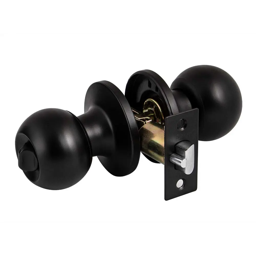 Ручка-защелка Fuaro 672/BL BL-E с ключами и фиксатором, цвет черный STLM-2046664 - Вид №1